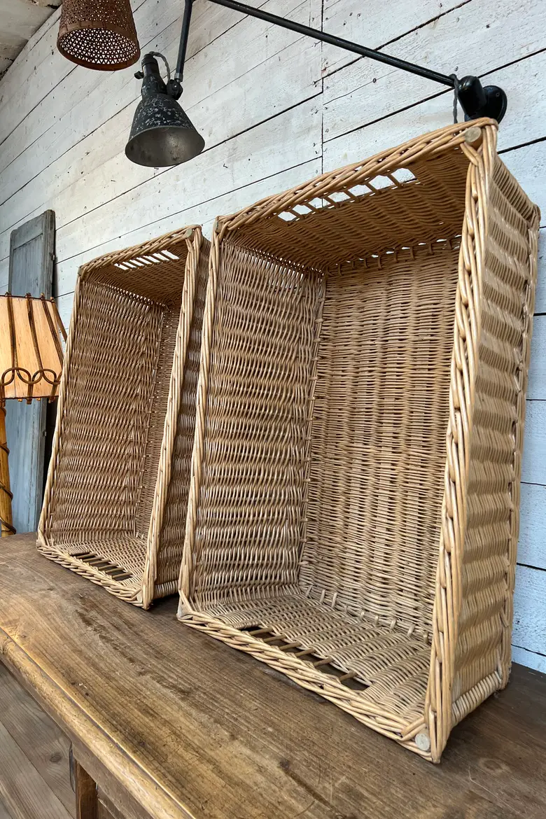 Grand panier de boulangerie