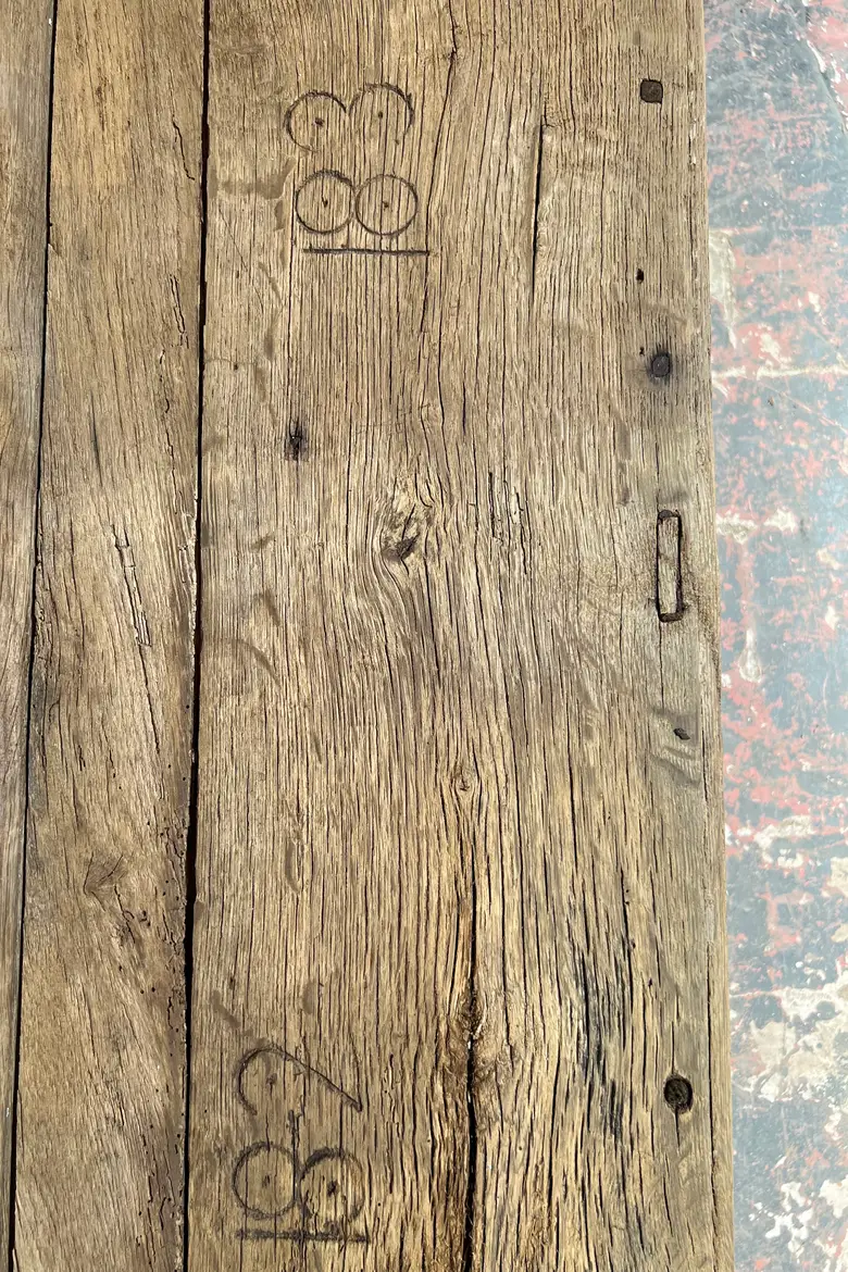 Banc d’église en chêne 18ème