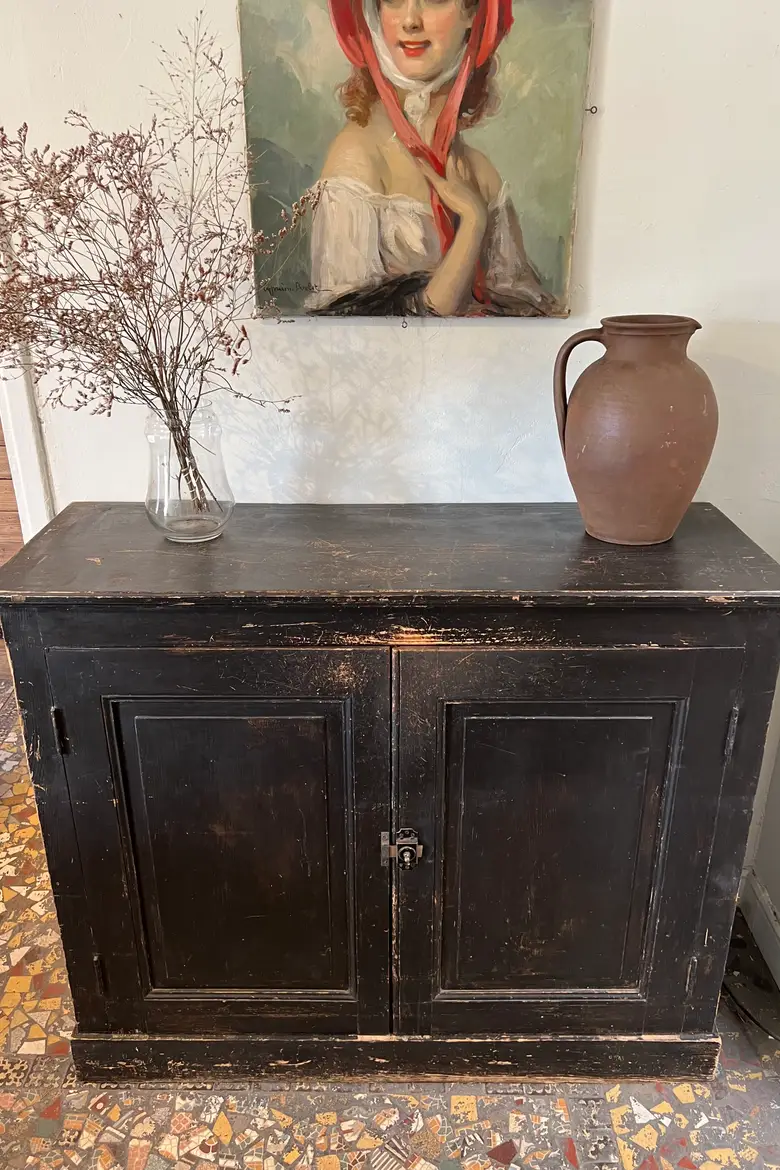 Buffet en sapin noir Fin XIXème