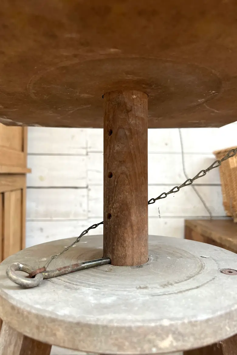 Ancienne sellette de sculpteur en bois Début XXème