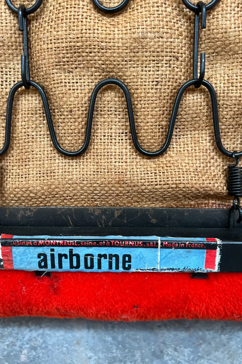 Paire de chauffeuses 1950 par André Simard pour Airborne
