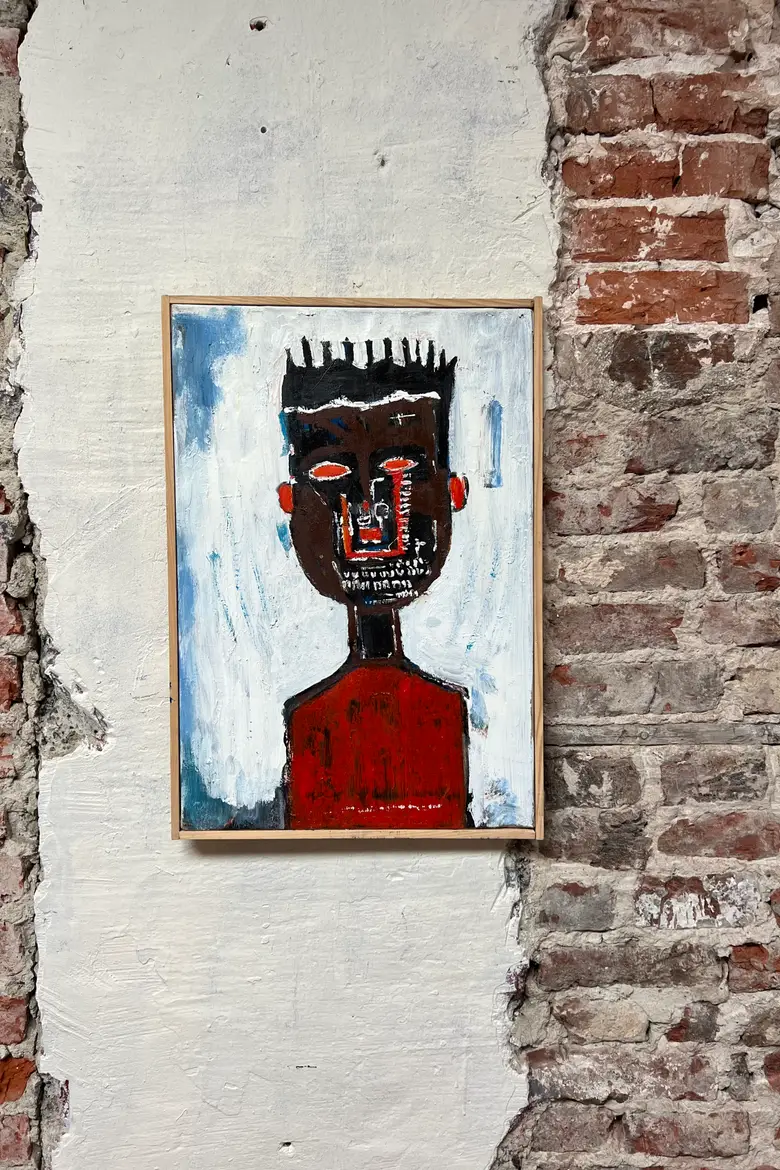 Tableau de street art dans le goût de Jean Michel Basquiat