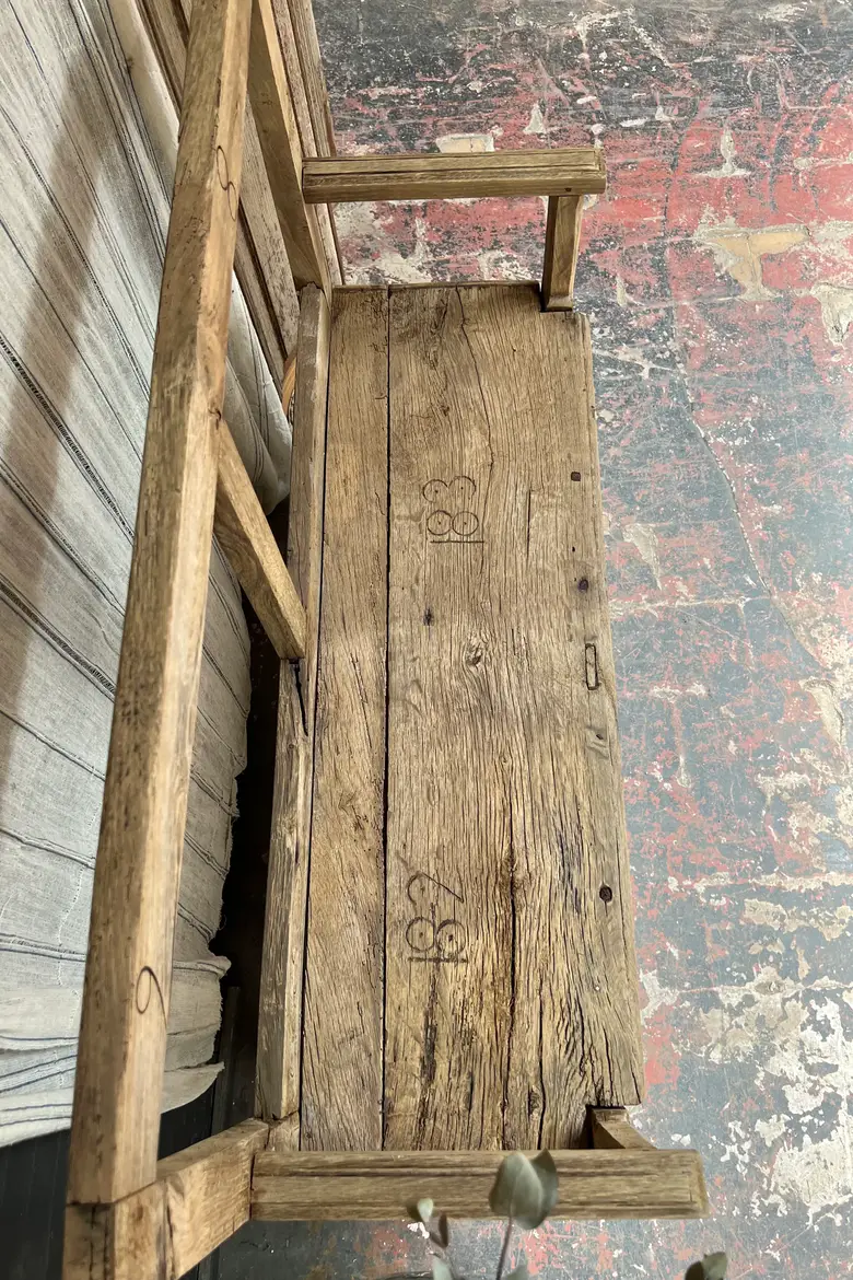 Banc d’église en chêne 18ème