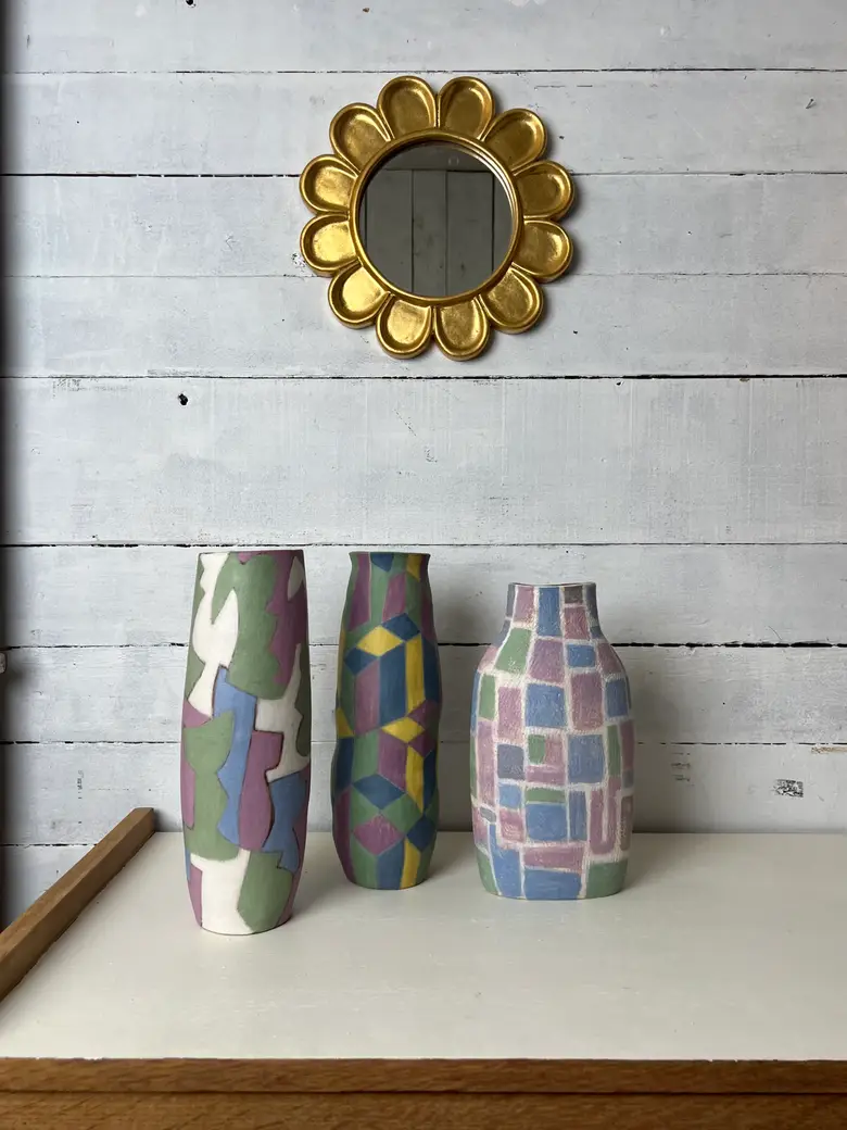 3 vases en céramique — 3 vases en céramique
