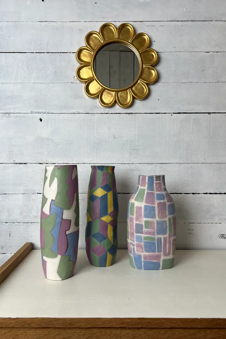 3 vases en céramique — 3 vases en céramique