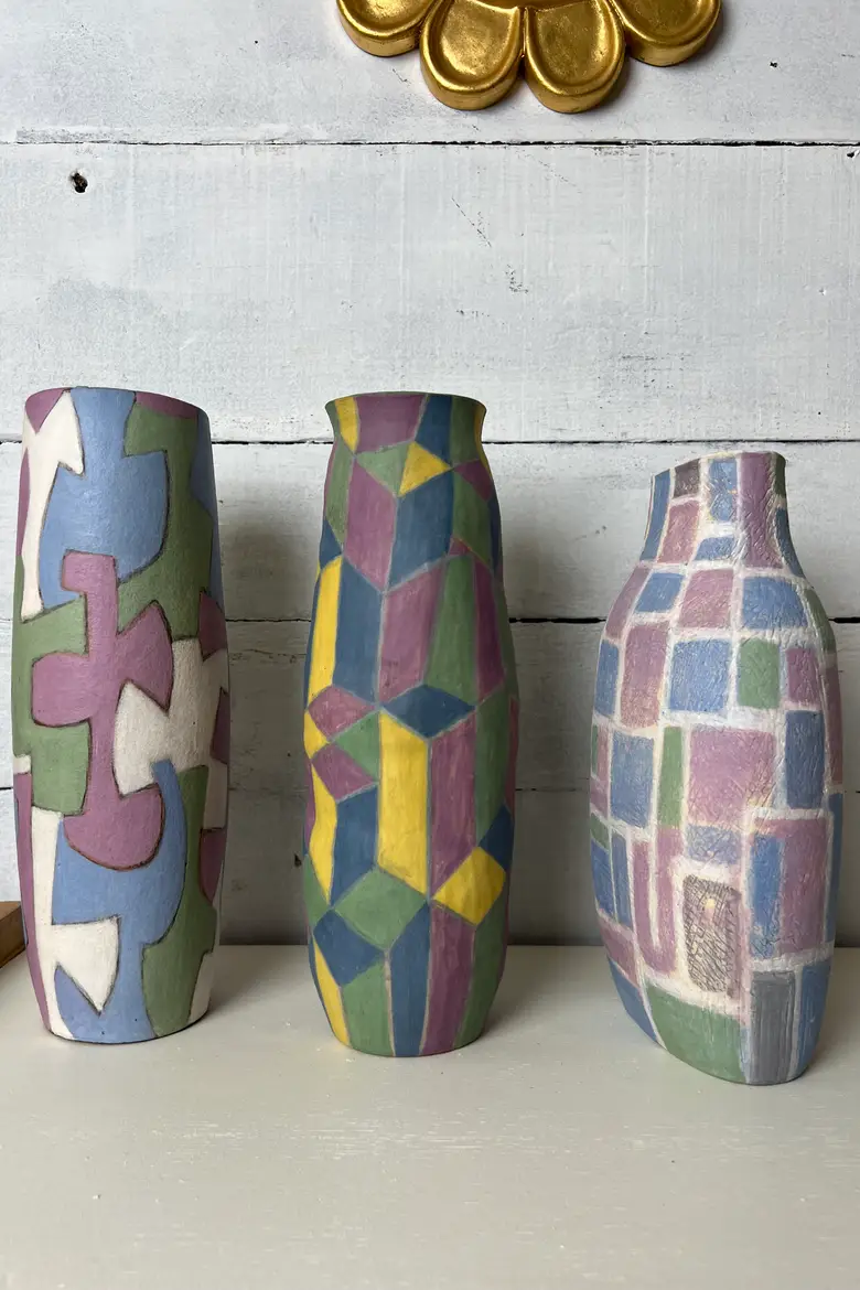 3 vases en céramique — 3 vases en céramique