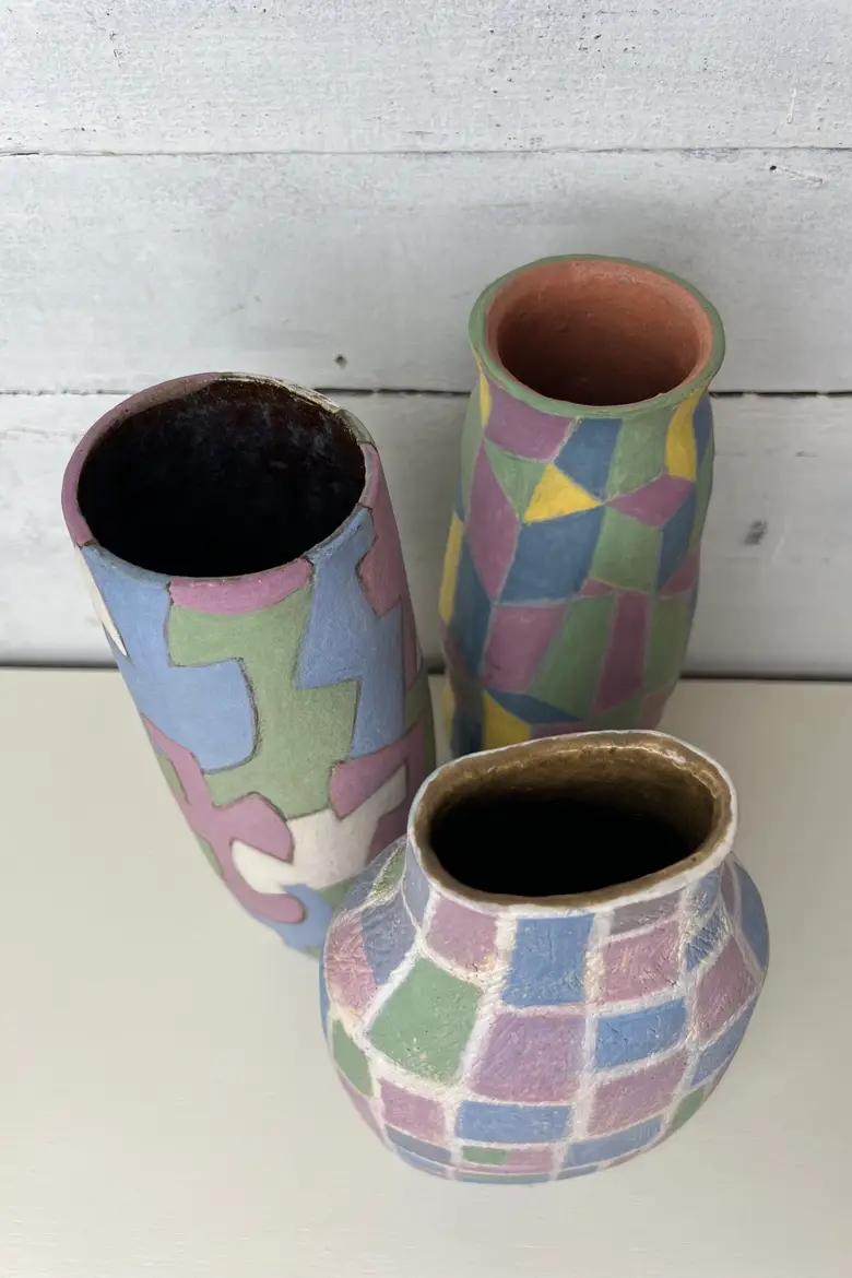 3 vases en céramique — 3 vases en céramique