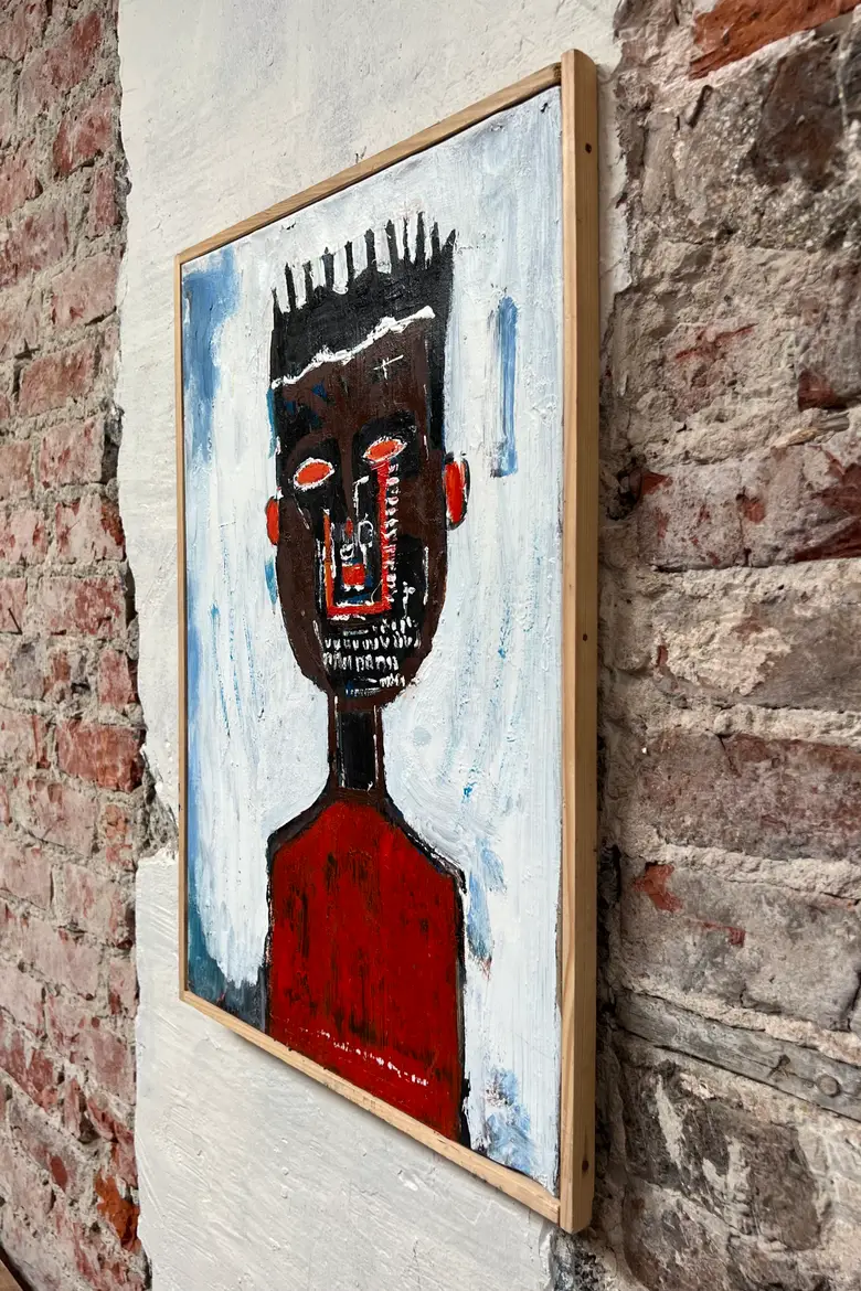 Tableau de street art dans le goût de Jean Michel Basquiat