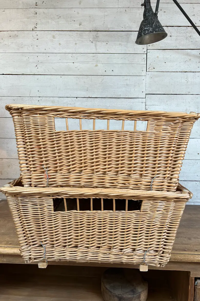 Grand panier de boulangerie