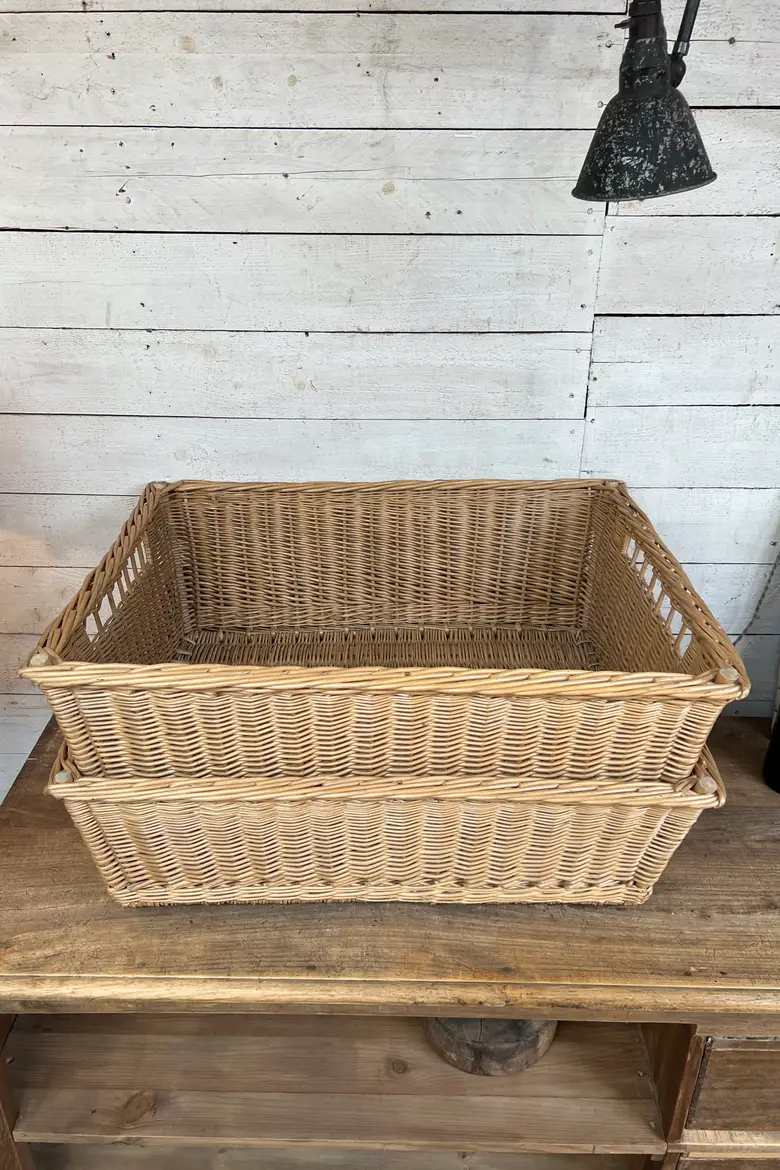 Grand panier de boulangerie