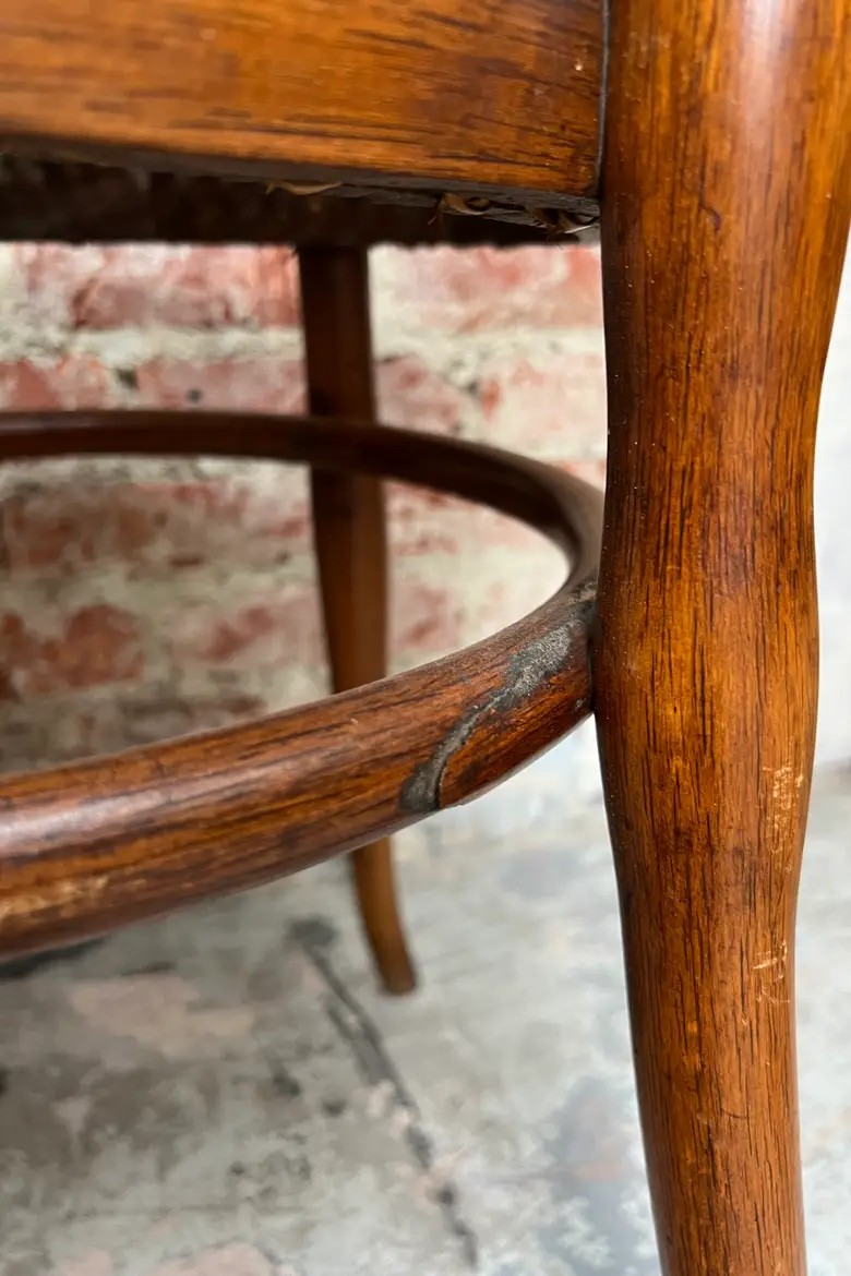 4 chaises de bistrot Thonet
