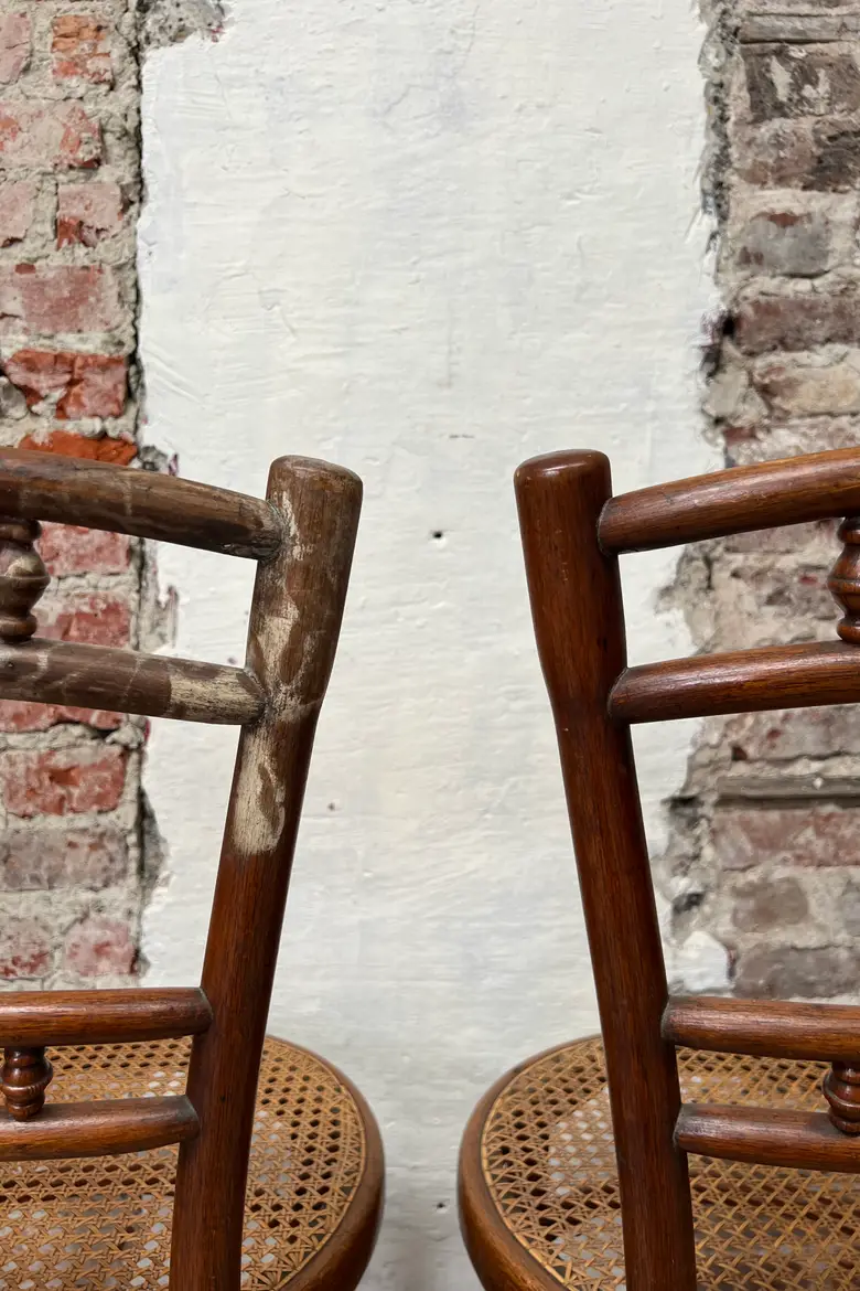 4 chaises de bistrot Thonet