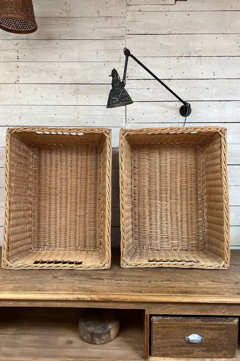 Grand panier de boulangerie