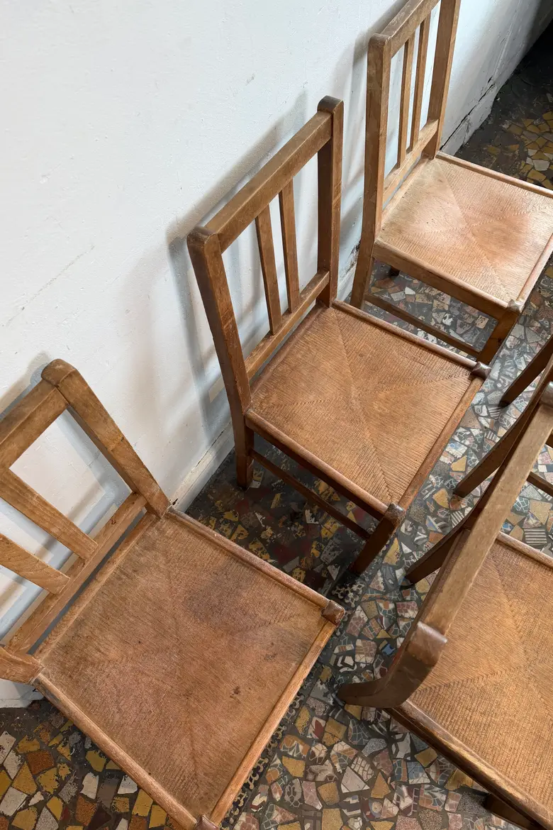 6 Chaises bistrot Luterma