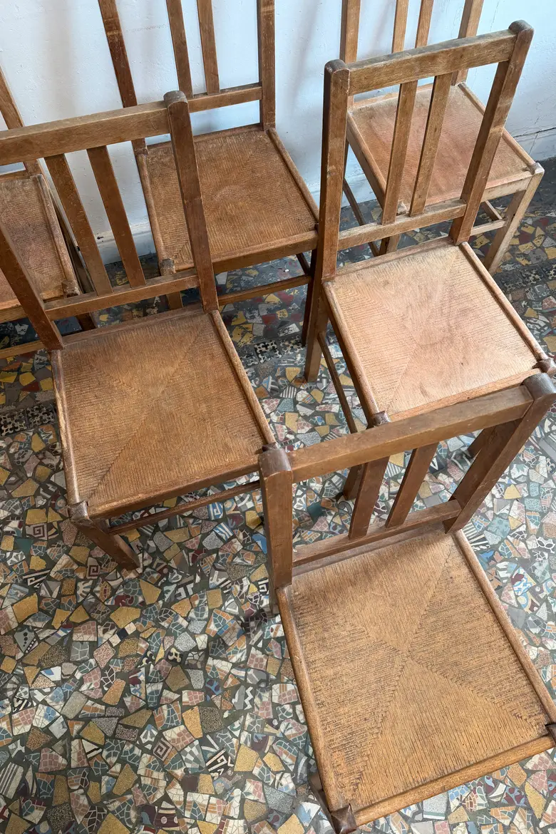 6 Chaises bistrot Luterma