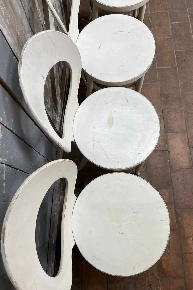 6 chaises de bistrot Baumann mouette