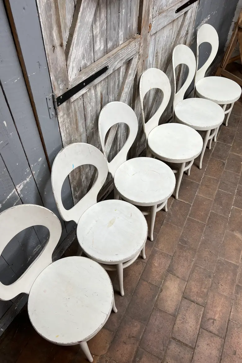 6 chaises de bistrot Baumann mouette