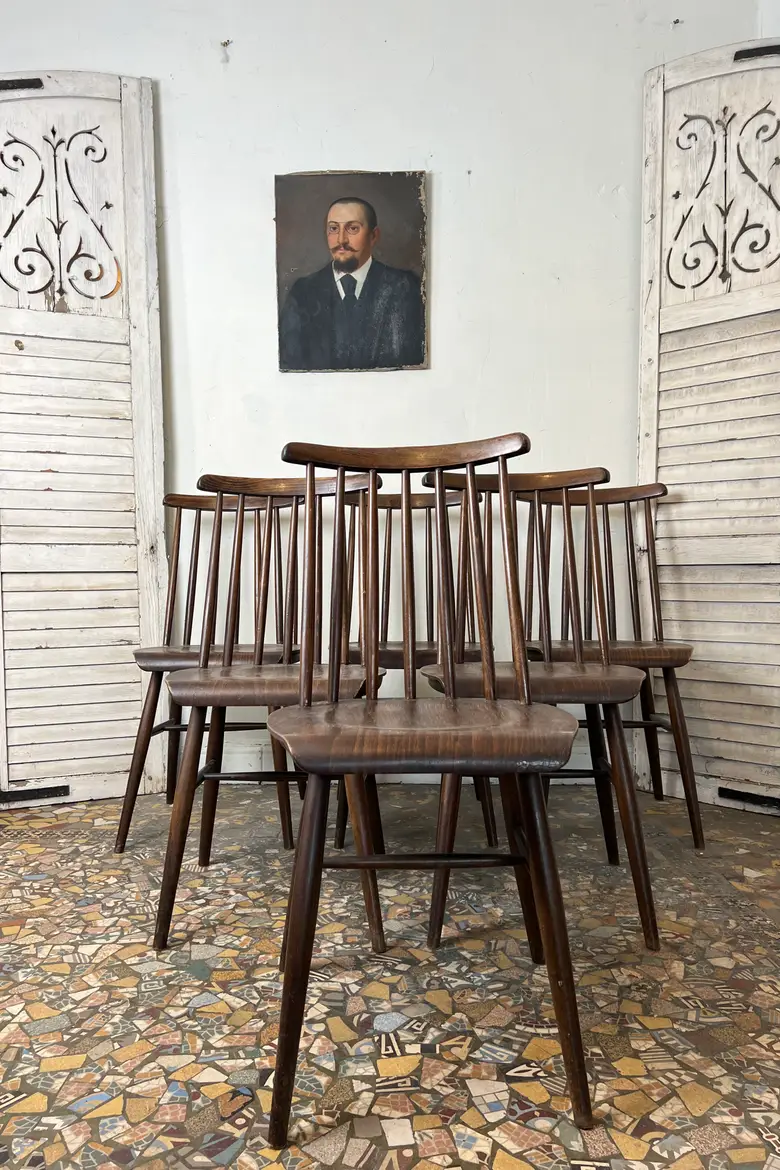 6 chaises Fanett Tapiovaara