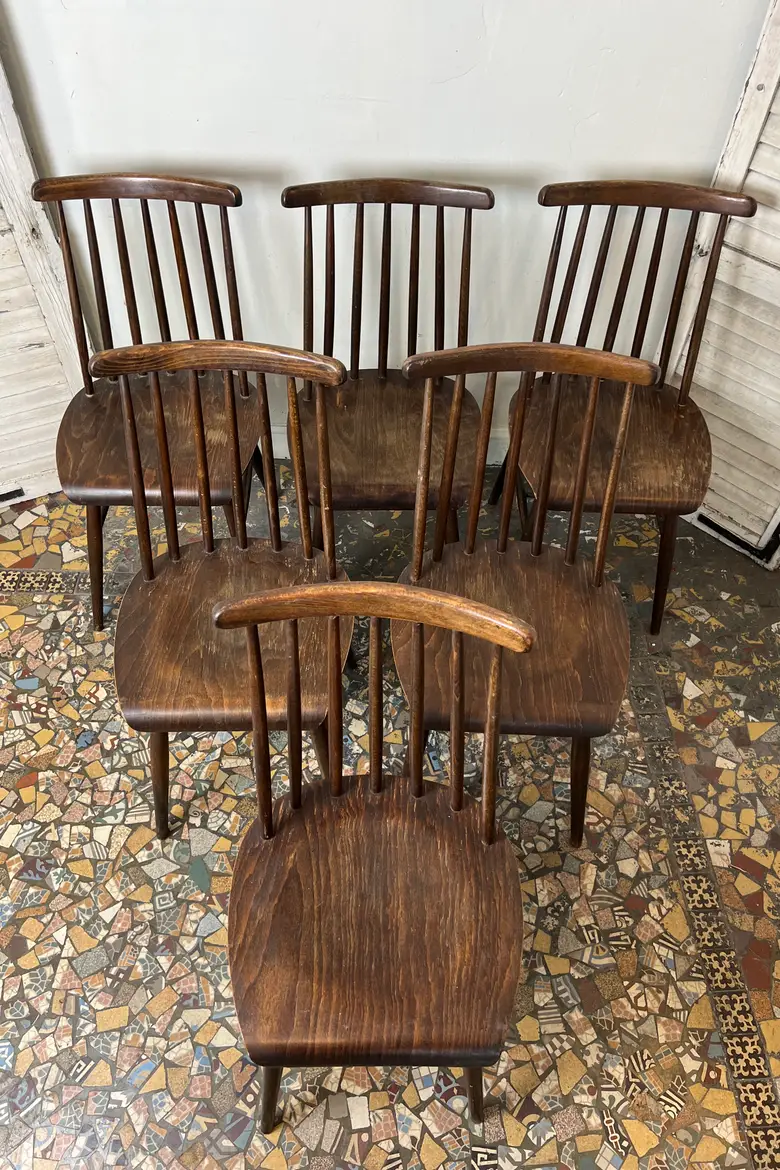 6 chaises Fanett Tapiovaara