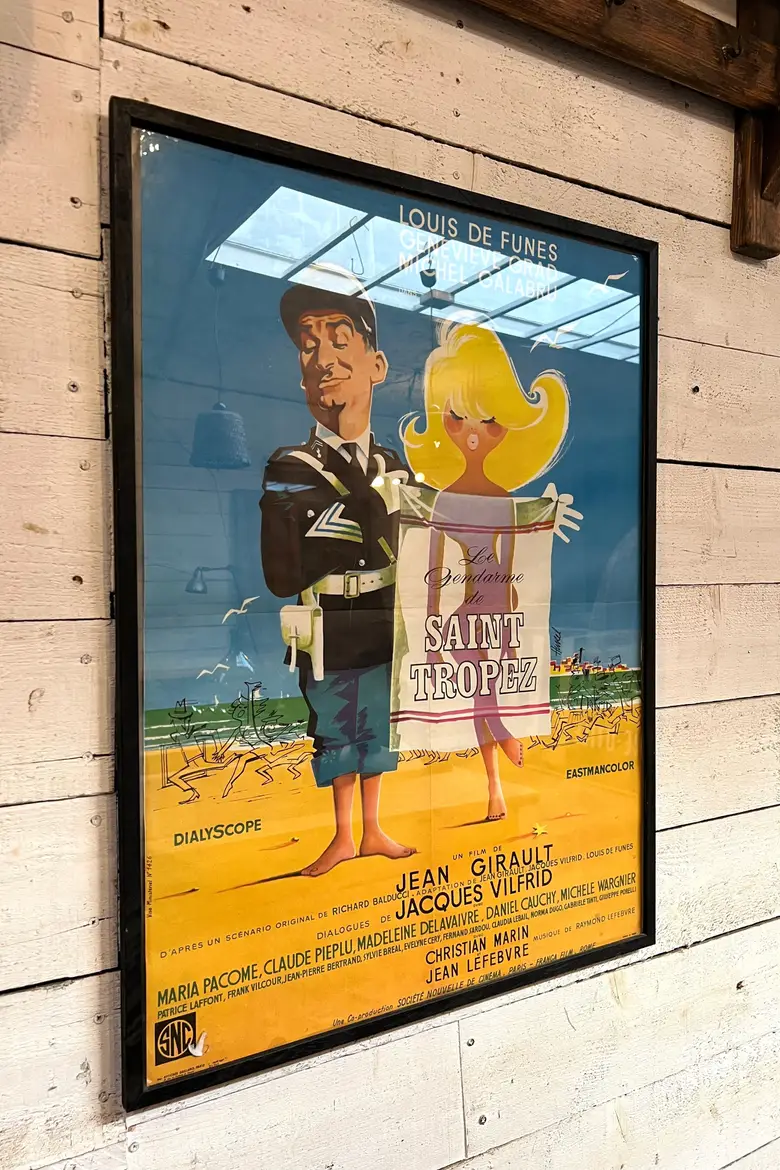 Affiche de cinéma vintage XXème