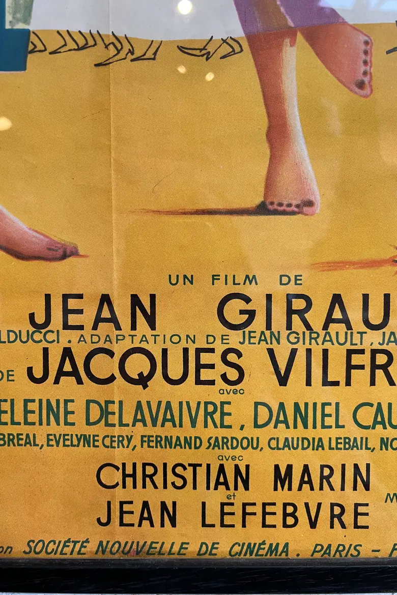 Affiche de cinéma vintage XXème