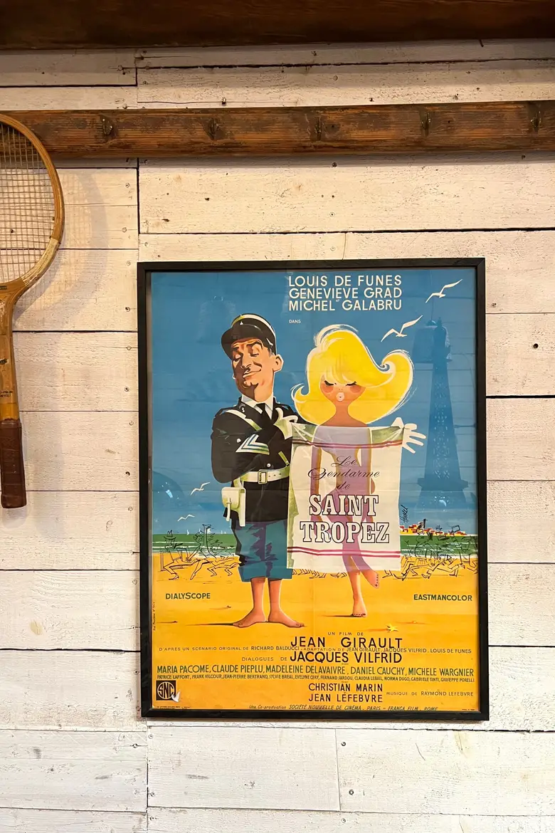Affiche de cinéma vintage XXème