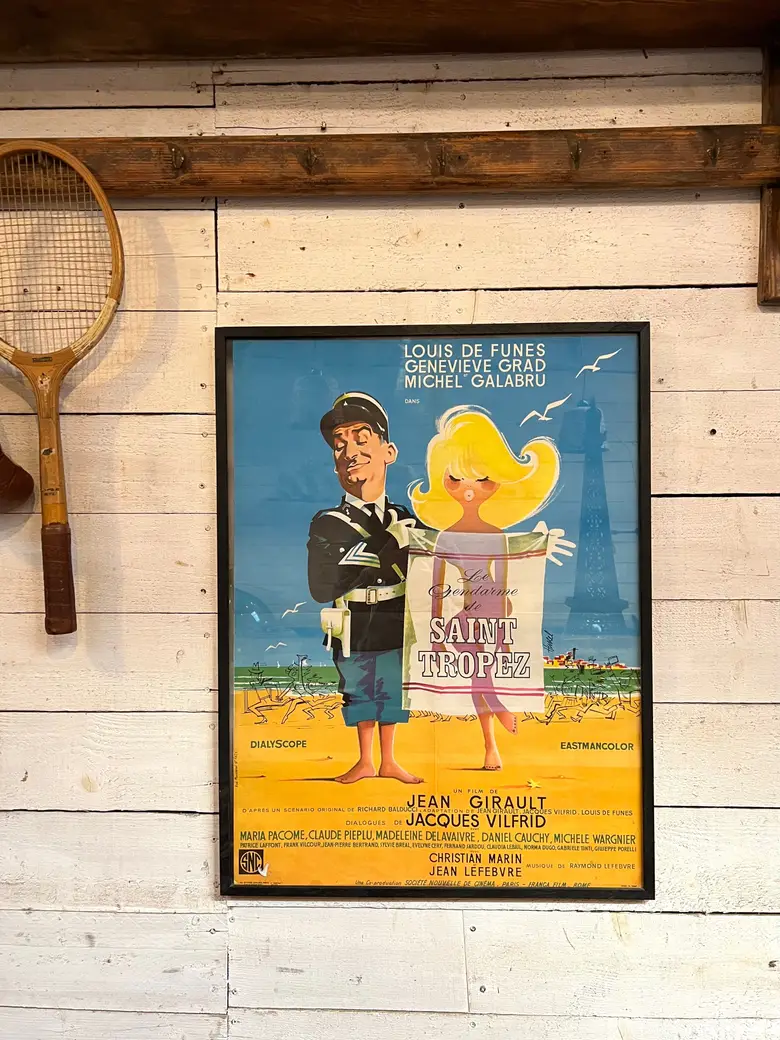Affiche de cinéma vintage XXème