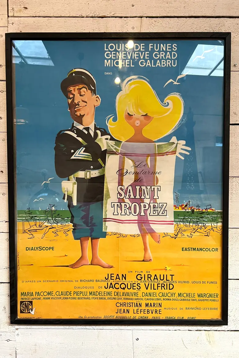 Affiche de cinéma vintage XXème