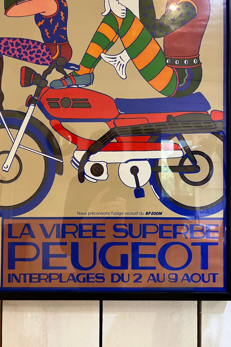 Affiche Peugeot 1970