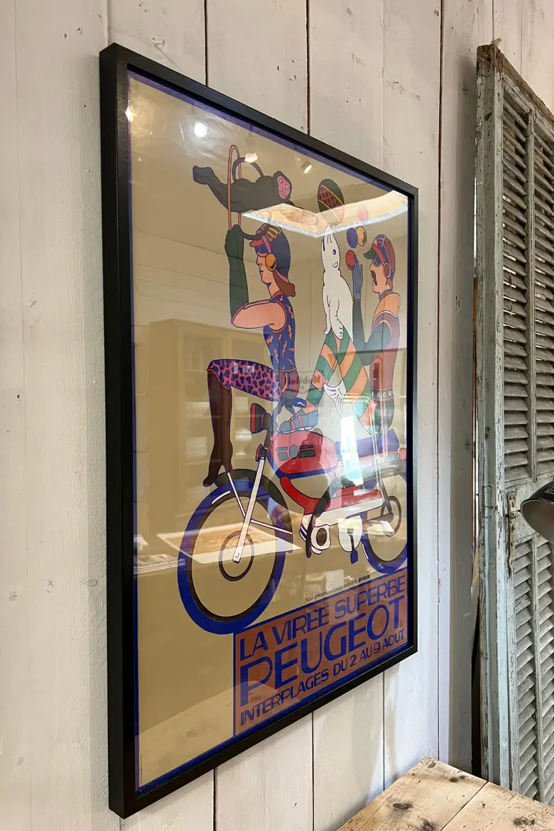 Affiche Peugeot 1970