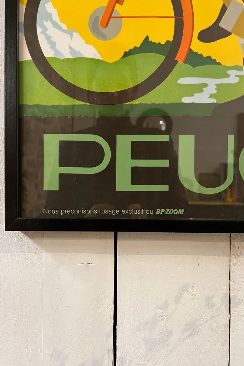 Affiche Peugeot 1970