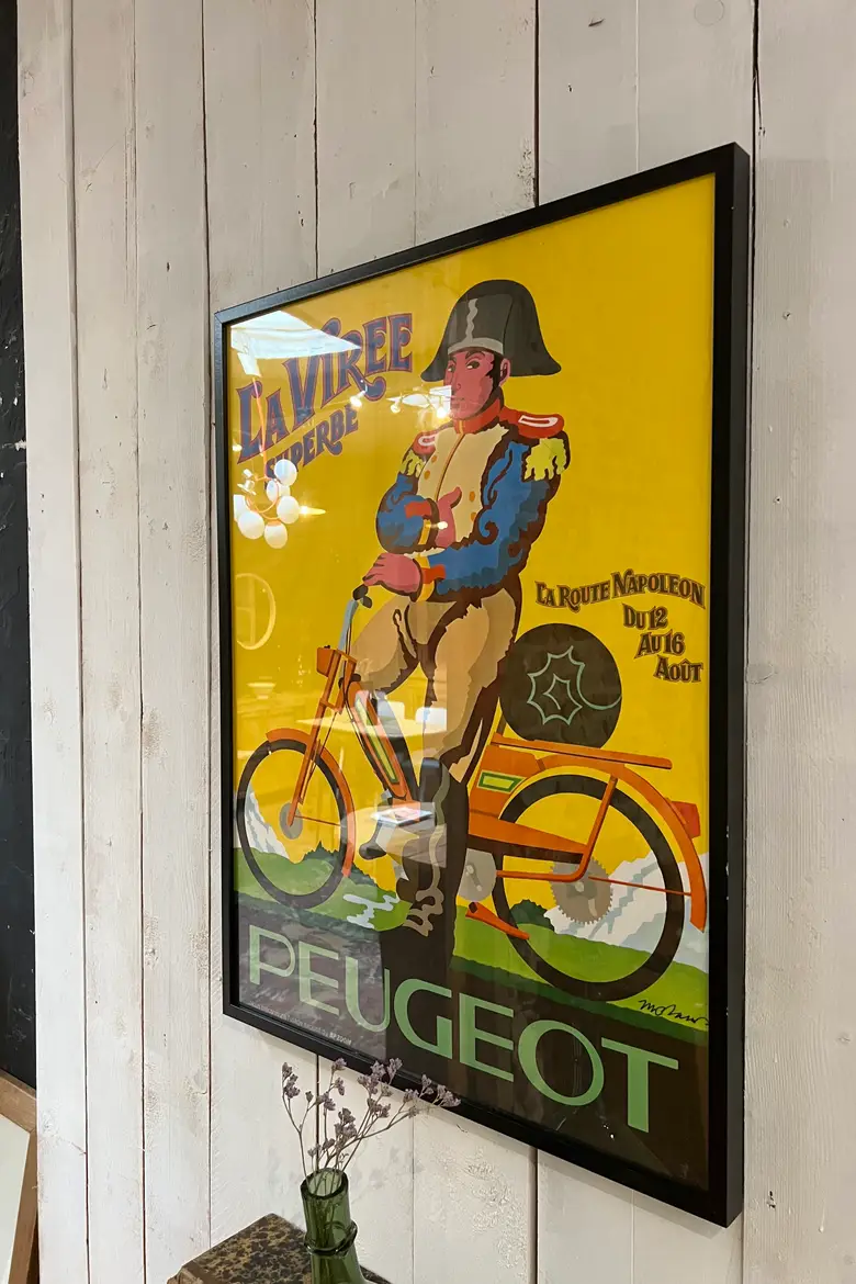 Affiche Peugeot 1970