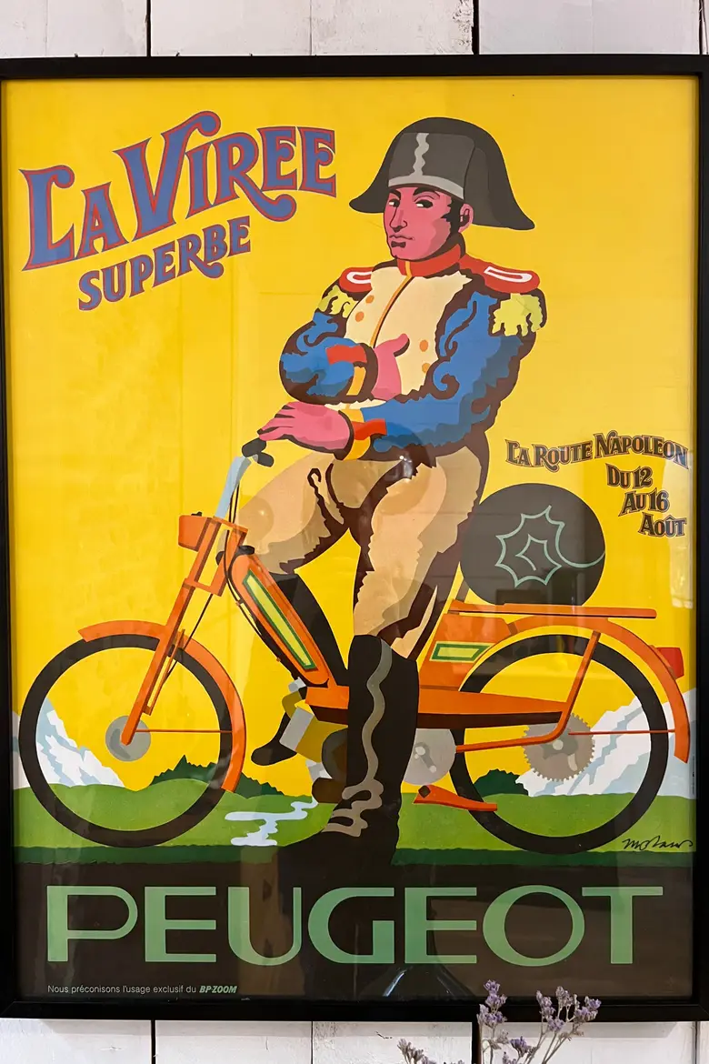 Affiche Peugeot 1970