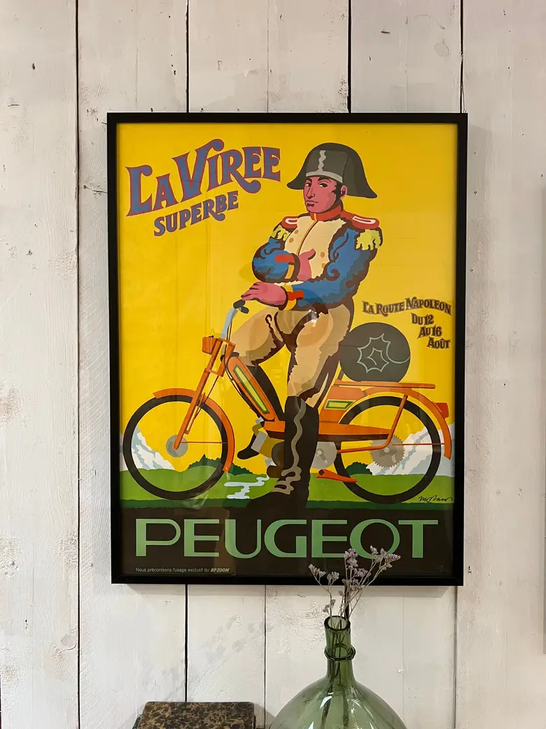 Affiche Peugeot 1970