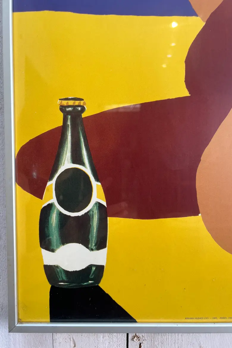 Affiche publicitaire Perrier