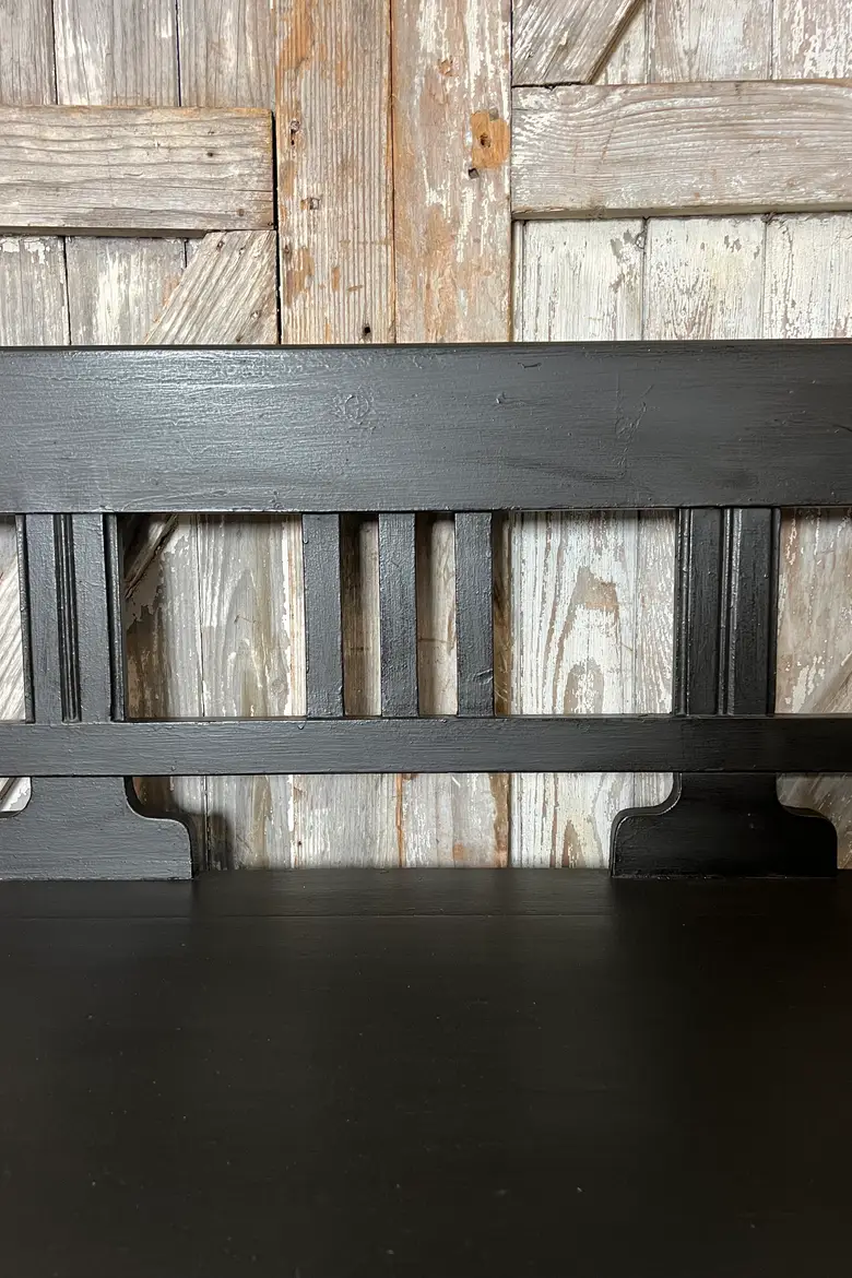 Ancien banc coffre campagnard