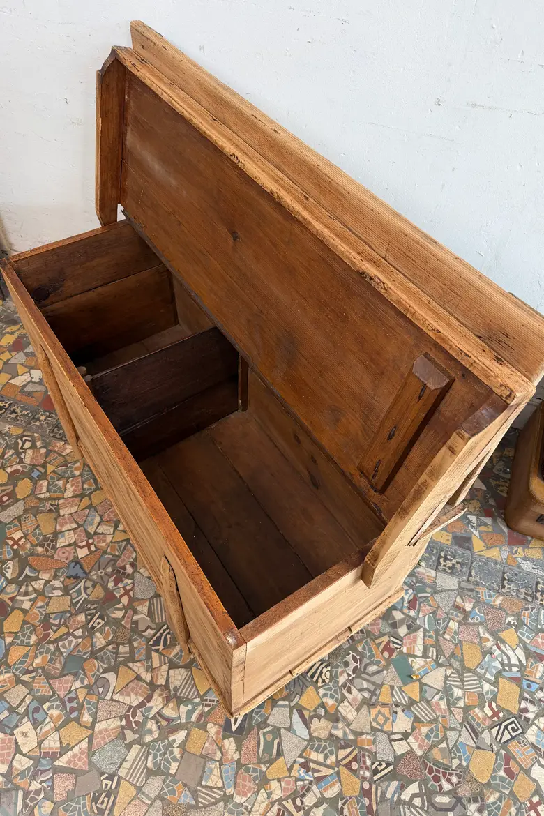 Ancien banc coffre - Début XXème