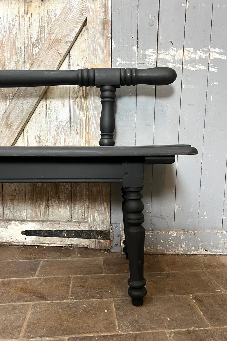 Ancien banc de bistrot