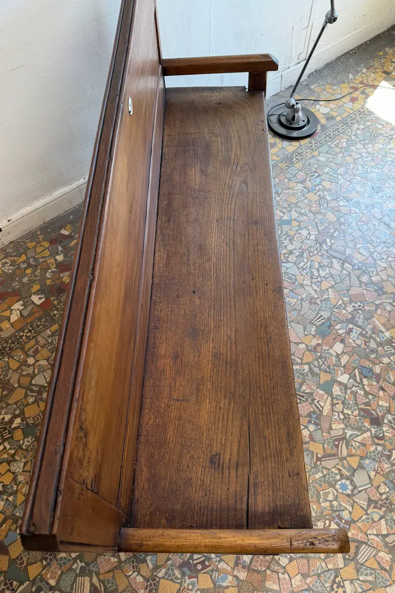 Ancien banc numéroté