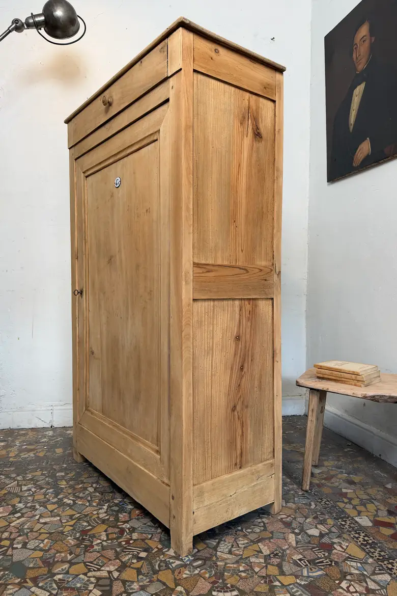 Ancien bibus en sapin et peuplier