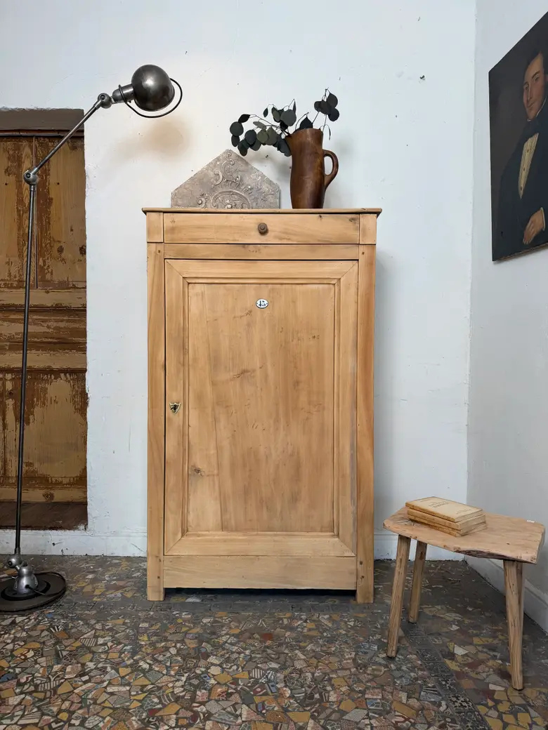 Ancien bibus en sapin et peuplier