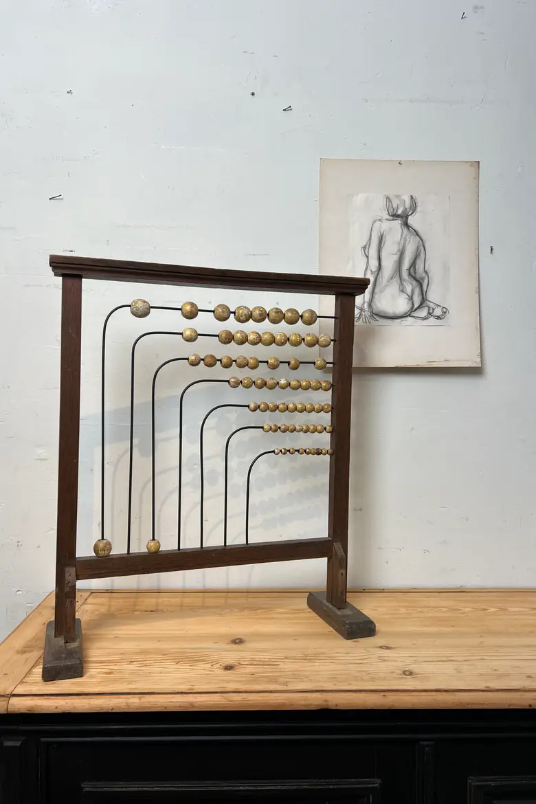 Ancien boulier des années 60