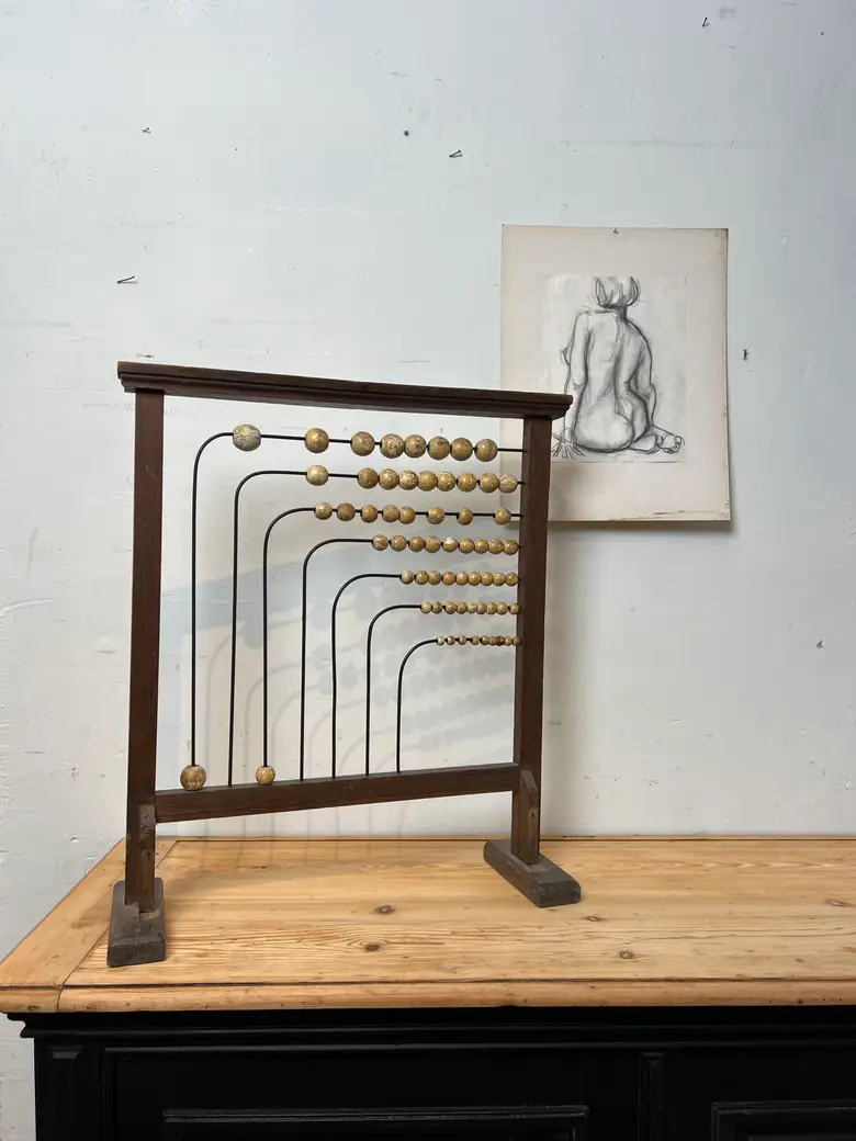 Ancien boulier des années 60