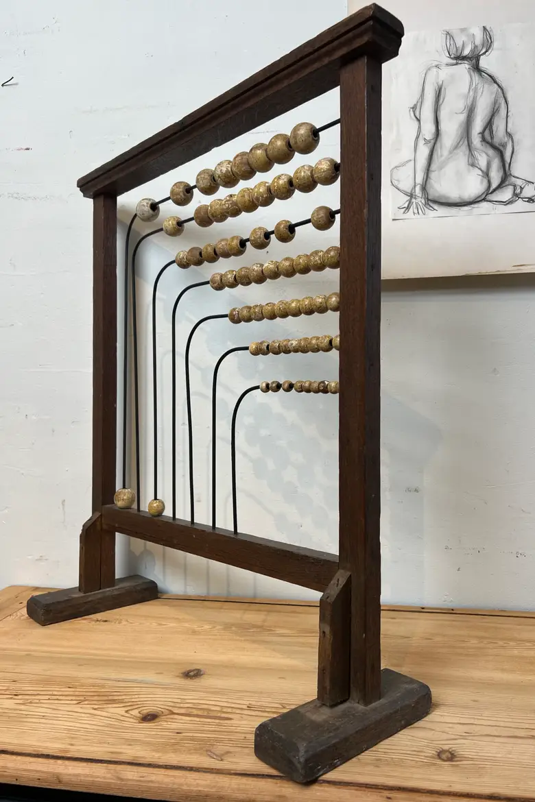 Ancien boulier des années 60