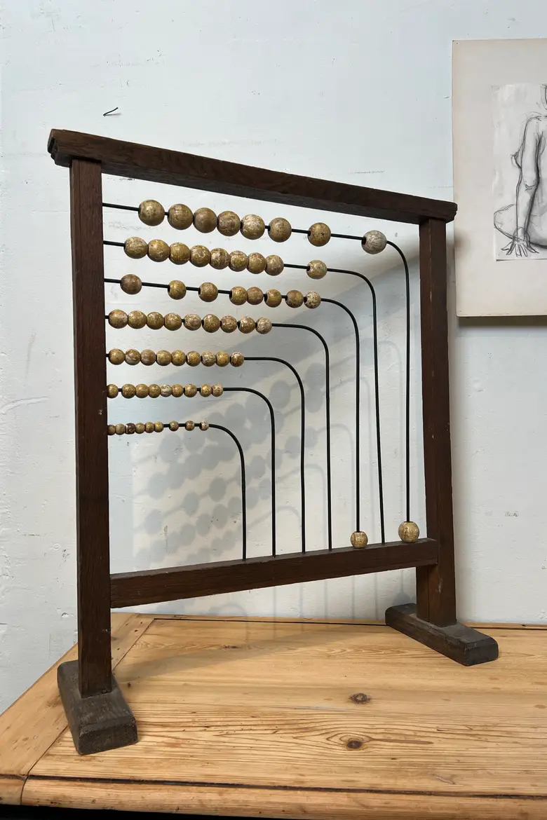 Ancien boulier des années 60