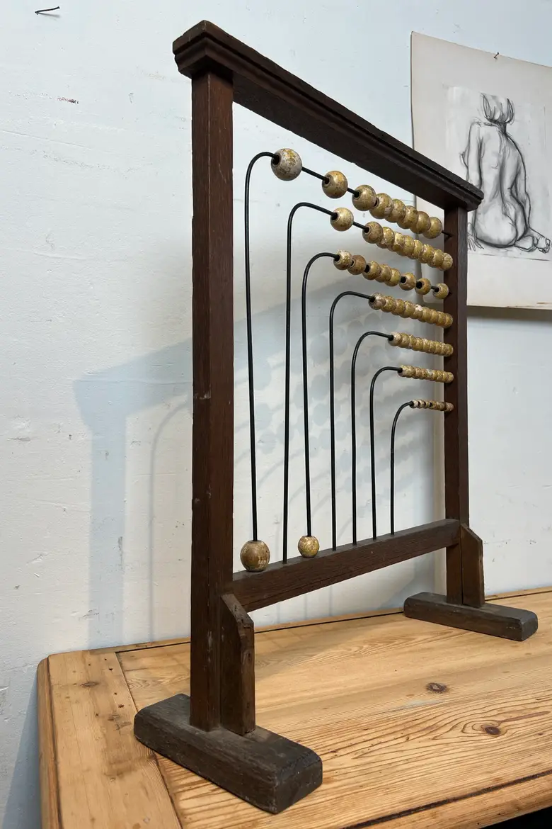 Ancien boulier des années 60