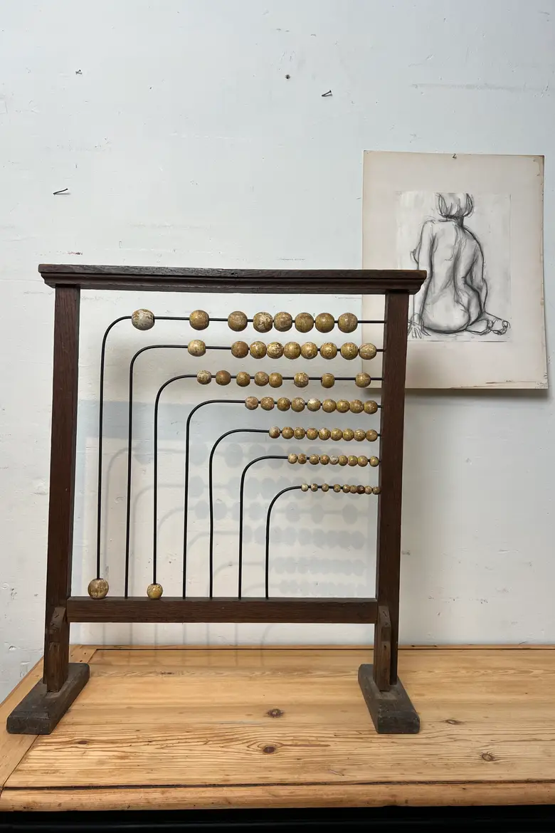 Ancien boulier des années 60