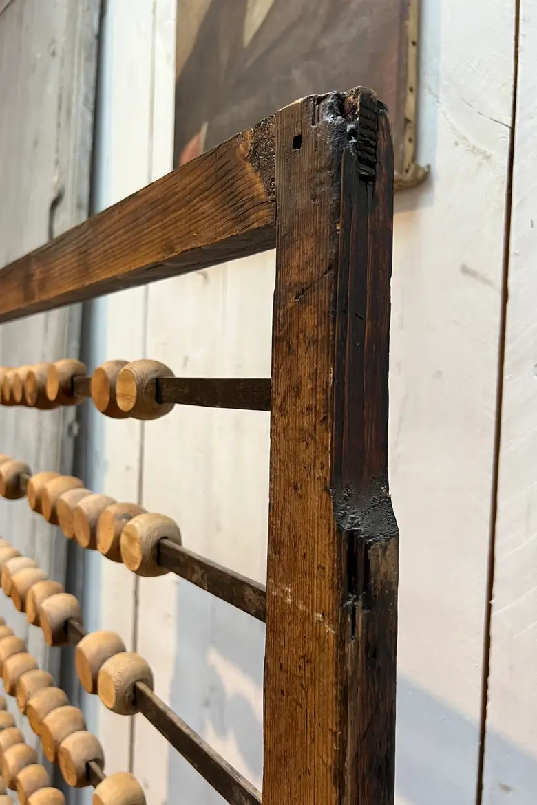 Ancien boulier XL d'école Début XXème