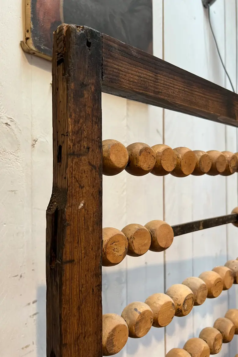 Ancien boulier XL d'école Début XXème