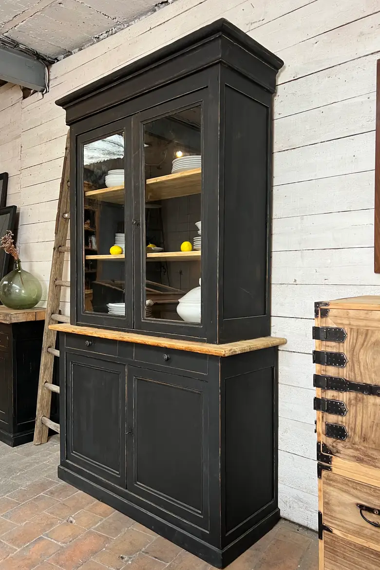 Ancien buffet deux corps
